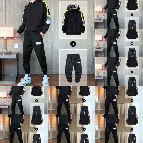 2020 осень новый стиль свитер костюм моды длинный свитер и брюки trouserssleeve дна рубашка брюки случайные костюм мужской моды мужчин, Black
2020 осень новый стиль свитер костюм моды длинный свитер и брюки trouserssleeve дна рубашка брюки случайные костюм мужской моды мужчин, Black