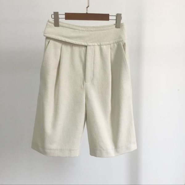 women pants spring/summer 2020 new shorts fashionable casual solid color high waist knee length pants, Black;white
women pants spring/summer 2020 new shorts fashionable casual solid color high waist knee length pants, Black;white