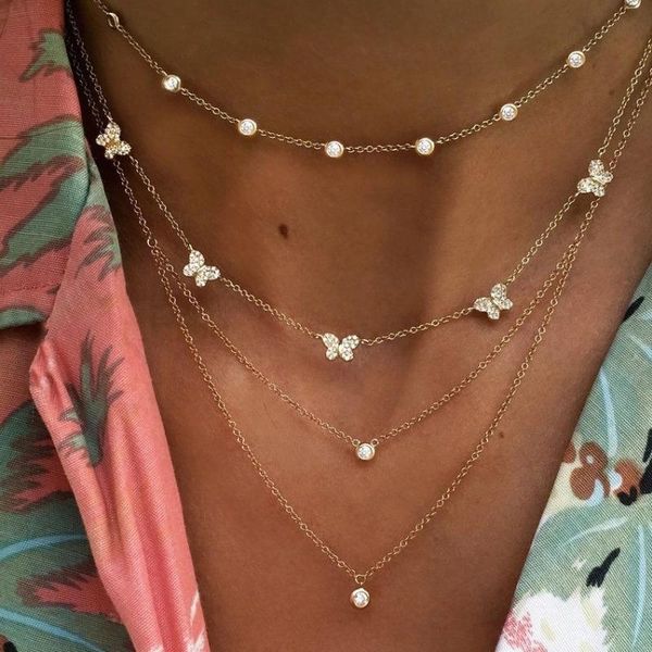 new fashion women girl cute beautiful animal design minimal delicate white cz charm butterfly necklaces luxury jewelry gift 2020, Golden;silver
new fashion women girl cute beautiful animal design minimal delicate white cz charm butterfly necklaces luxury jewelry gift 2020, Golden;silver