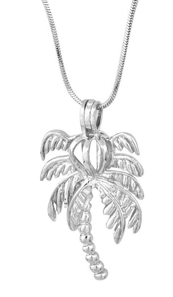 18kgp coconut palm tree locket cages pearl gem bead cage pendant mountings diy fashion jewelry p76, Silver
18kgp coconut palm tree locket cages pearl gem bead cage pendant mountings diy fashion jewelry p76, Silver