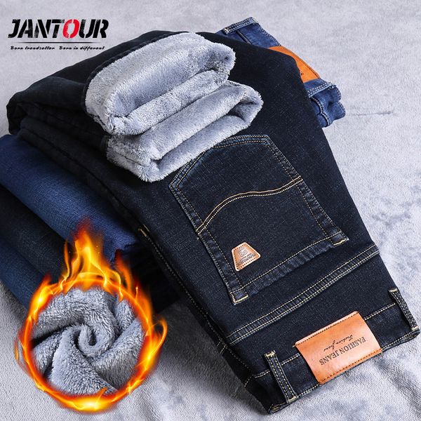 jantour 2020 men warm jeans cotton brand autumn winter jeans thick cotton fleece men jean long trouser big size 40 q0105, Black;white
jantour 2020 men warm jeans cotton brand autumn winter jeans thick cotton fleece men jean long trouser big size 40 q0105, Black;white