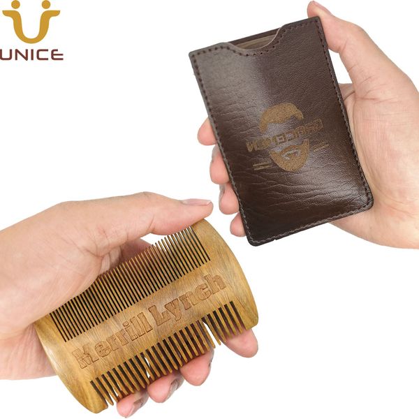 moq 100pcs custom logo comb for beard hair premium green sandalwood wood wide & fine tooth with pu leather case, Silver
moq 100pcs custom logo comb for beard hair premium green sandalwood wood wide & fine tooth with pu leather case, Silver