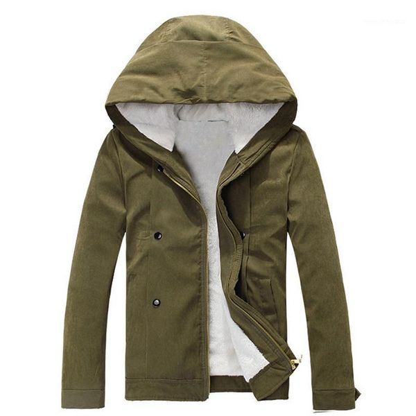 men's jackets style men winter thicken warm cotton-padded clothes young fleece hooded jacket corduroy coat army parkas1, Black;brown
men's jackets style men winter thicken warm cotton-padded clothes young fleece hooded jacket corduroy coat army parkas1, Black;brown