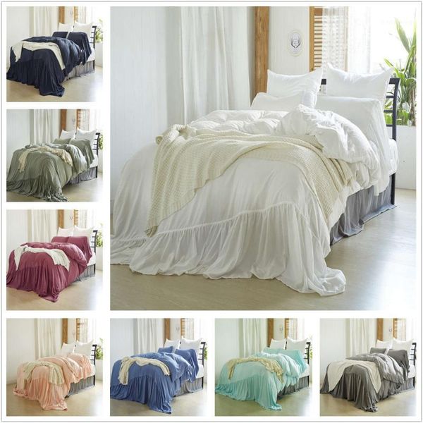 solid bedding sets with quilt cover and pillowcase elegant sanding duvet covers pretty bedroom decor accessories1
solid bedding sets with quilt cover and pillowcase elegant sanding duvet covers pretty bedroom decor accessories1
