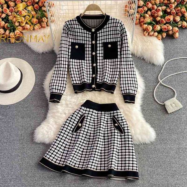 autumn knitted 2 piece set women black plaid cardigan jacket crop mini skirt set winter suit matching sweater sets, White
autumn knitted 2 piece set women black plaid cardigan jacket crop mini skirt set winter suit matching sweater sets, White
