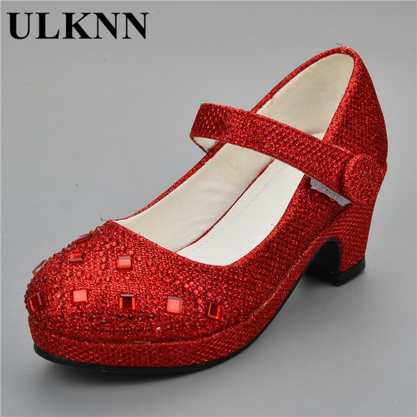 ulknn 2020 sandals for girls children rhineston high heel wedding party shoes baby princess shoe pink red silver gold 25-30 girl, Black;red
ulknn 2020 sandals for girls children rhineston high heel wedding party shoes baby princess shoe pink red silver gold 25-30 girl, Black;red