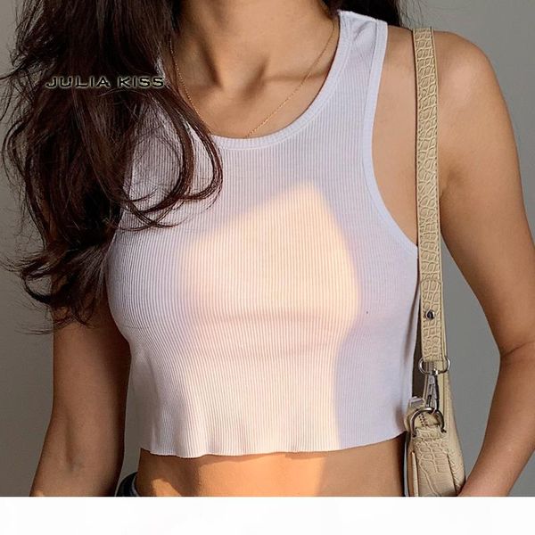 women casual ribbed tank crop y19050502, White
women casual ribbed tank crop y19050502, White