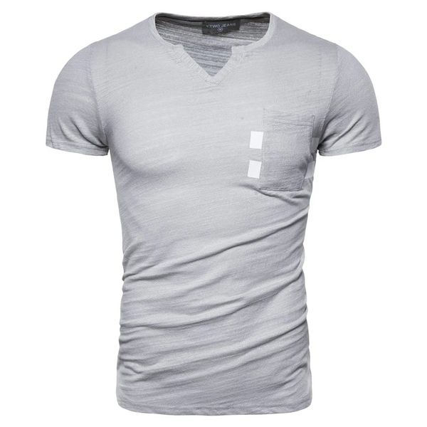 summer 100% cotton v-neck t-shirt casual design pocket men t shirt high-quality tees streetwear kg-196, White;black
summer 100% cotton v-neck t-shirt casual design pocket men t shirt high-quality tees streetwear kg-196, White;black