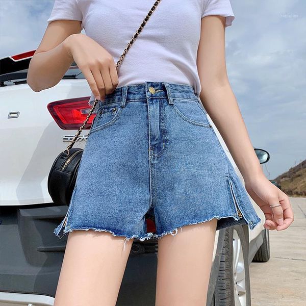women's jeans make the large size ladies summer shorts loose fat mm tall waist sister wide-legged tide1, Blue
women's jeans make the large size ladies summer shorts loose fat mm tall waist sister wide-legged tide1, Blue