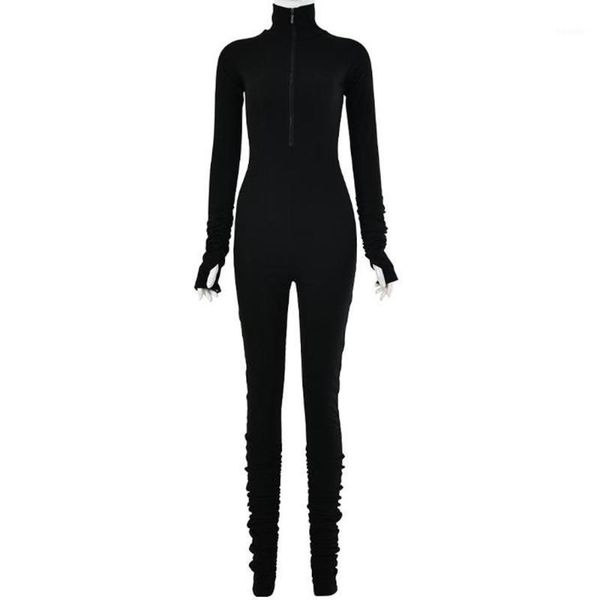 women's jumpsuits & rompers women long sleeve knit jumpsuit stacked leggings zipper neck bodycon tight fitness skinny club outfits over, Black;white
women's jumpsuits & rompers women long sleeve knit jumpsuit stacked leggings zipper neck bodycon tight fitness skinny club outfits over, Black;white