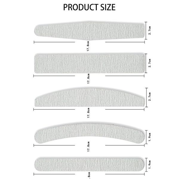 10 pcs/lot nail file sandpaper 100/180 double side sanding buffer block set grey nail files for uv gel polish manic jllqfl
10 pcs/lot nail file sandpaper 100/180 double side sanding buffer block set grey nail files for uv gel polish manic jllqfl