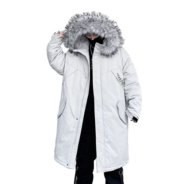 2021 the new new men winter fur collar hoodie menlong jacket long thick 146h, Black
2021 the new new men winter fur collar hoodie menlong jacket long thick 146h, Black
