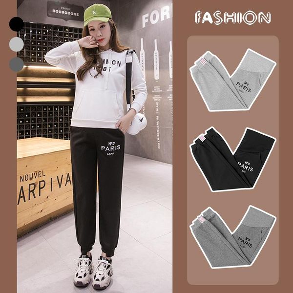 3602# maternity pants spring autumn casual pants sport style belly support elastic waist maternity trousers, White
3602# maternity pants spring autumn casual pants sport style belly support elastic waist maternity trousers, White