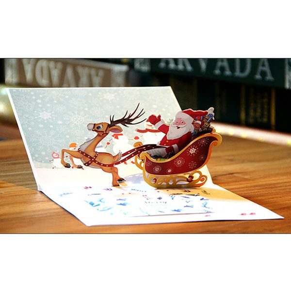 25# 3d card deer holiday merry christmas greeting cards new year gifts santa claus decorationnew
25# 3d card deer holiday merry christmas greeting cards new year gifts santa claus decorationnew