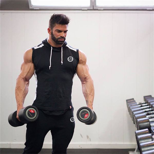 fashion- men gyms hoodies gyms fitness bodybuilding sweatshirt crossfit pullover sportswear mens workout hooded jacket clothing, White;black
fashion- men gyms hoodies gyms fitness bodybuilding sweatshirt crossfit pullover sportswear mens workout hooded jacket clothing, White;black