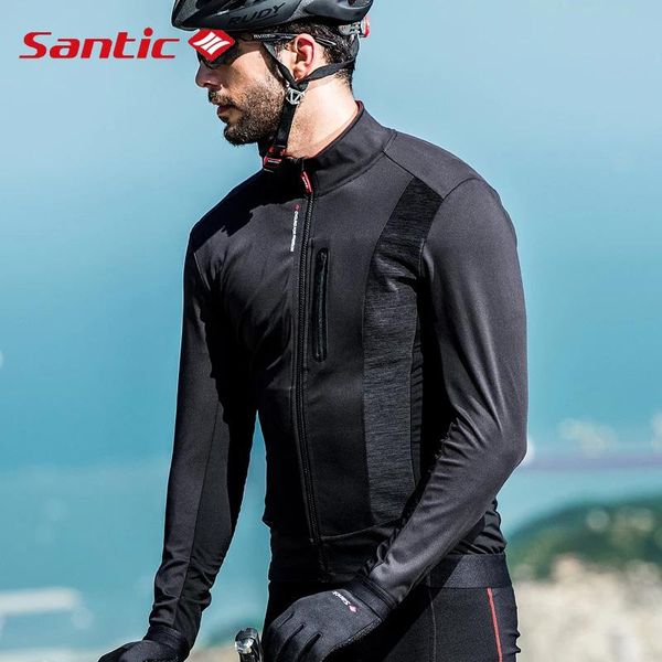 racing jackets santic men cycling windproof coat mtb road keep warm bike winter autumn breathable bicycle jerseys, Black;red
racing jackets santic men cycling windproof coat mtb road keep warm bike winter autumn breathable bicycle jerseys, Black;red