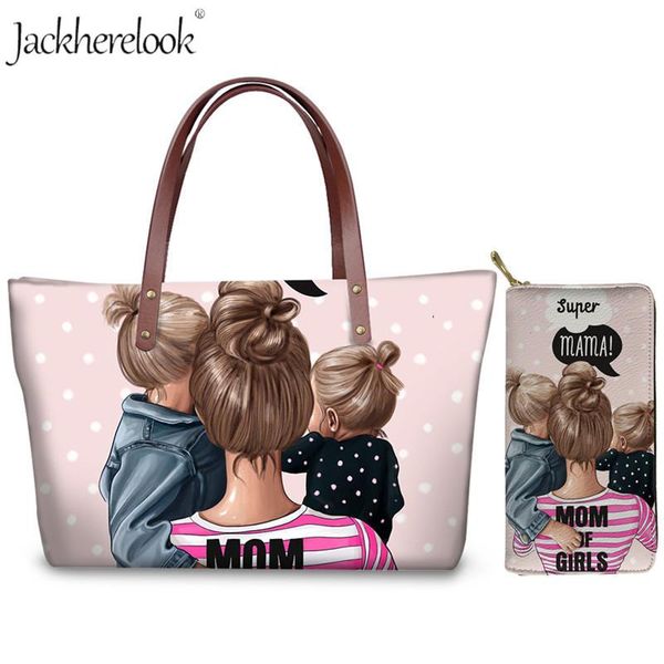 jackherelook 2pcs super mom design women hand bag & purse mama's love shoulder bag wallet worm mommy with women's design totes
jackherelook 2pcs super mom design women hand bag & purse mama's love shoulder bag wallet worm mommy with women's design totes