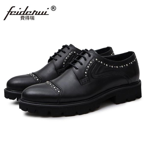 elegant formal man studded dress party shoes genuine leather designer platform men's bridal wedding footwear for male js20, Black
elegant formal man studded dress party shoes genuine leather designer platform men's bridal wedding footwear for male js20, Black