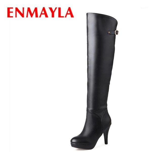 boots enmayla winter women high heel long fashion zipper buckle platform red black white knee high1
boots enmayla winter women high heel long fashion zipper buckle platform red black white knee high1