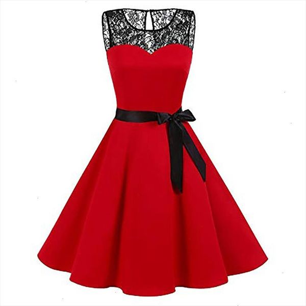 401 sleeper women high waist pleated dress girl sleeveless solid lace hepburn vintage swing lady casual drop shipping designer clothes, Black;gray
401 sleeper women high waist pleated dress girl sleeveless solid lace hepburn vintage swing lady casual drop shipping designer clothes, Black;gray