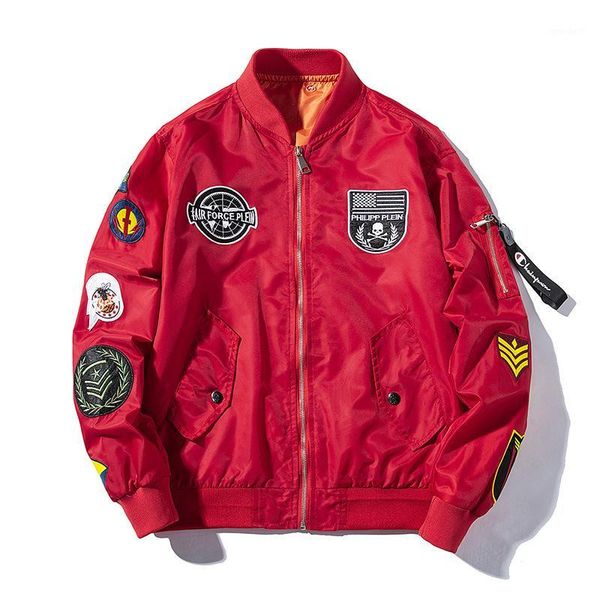 women's jackets lusumily 2021 arrivals embroidered bomber jacket baseball female badge pattern loose basic coats outwear overcoat1, Black;brown
women's jackets lusumily 2021 arrivals embroidered bomber jacket baseball female badge pattern loose basic coats outwear overcoat1, Black;brown