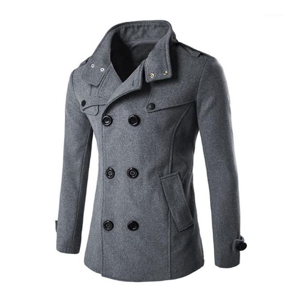 men's wool & blends wholesale- dc 20 fairy store selling drop men autumn winter double row button collar woolen coat sweater blouse1, Black
men's wool & blends wholesale- dc 20 fairy store selling drop men autumn winter double row button collar woolen coat sweater blouse1, Black