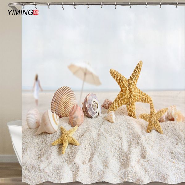 3d seaside beach shell shower curtain waterproof polyester home decor curtains bathroom screen with hook 200*180cm
3d seaside beach shell shower curtain waterproof polyester home decor curtains bathroom screen with hook 200*180cm