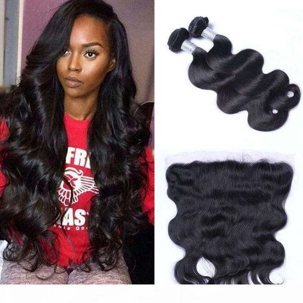 brazilian hair lace frontal with bundles pre plucked 13x4 frontal closure with 2 bundles body wave hair weaves, Black;brown
brazilian hair lace frontal with bundles pre plucked 13x4 frontal closure with 2 bundles body wave hair weaves, Black;brown