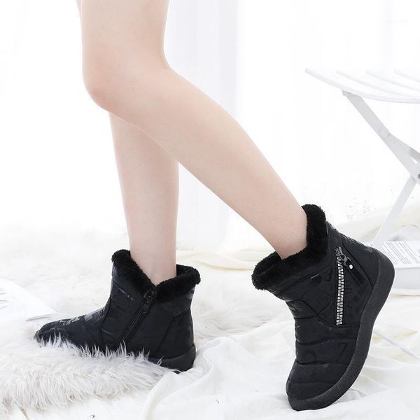 boots girls snow students cotton shoes for winter booties mother daughter warmproof z3601, Black
boots girls snow students cotton shoes for winter booties mother daughter warmproof z3601, Black