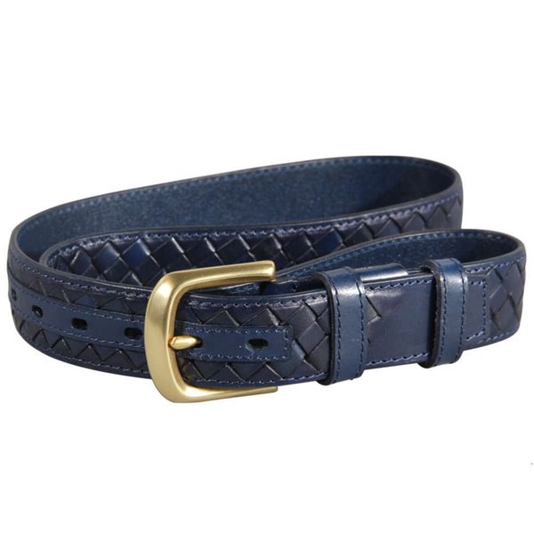 copper button woven pin buckle pure cow leather youth casual blue belt men's, Black;brown
copper button woven pin buckle pure cow leather youth casual blue belt men's, Black;brown