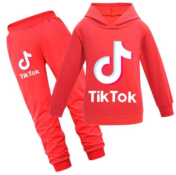 tik tok kids girls tik tok hoodies kids clothing sets hoody+trousers teenagers tracksuits outfits 9 colors, White
tik tok kids girls tik tok hoodies kids clothing sets hoody+trousers teenagers tracksuits outfits 9 colors, White