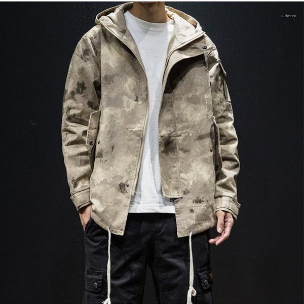 windbreaker jackets men hooded camouflage jacket mens streetwear casual zipper male sportwear autumn winter coat1, Black;brown
windbreaker jackets men hooded camouflage jacket mens streetwear casual zipper male sportwear autumn winter coat1, Black;brown