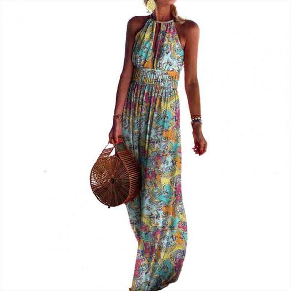 fashion boho floral print long party dress women elegant halter sleeveless maxi dress summer backless hollow out dresses, Black;gray
fashion boho floral print long party dress women elegant halter sleeveless maxi dress summer backless hollow out dresses, Black;gray