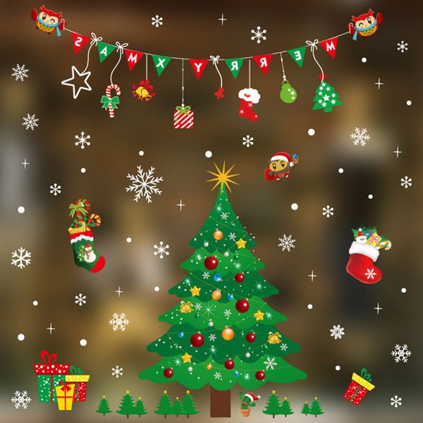 2021 window santa claus snowflake stickers decal merry christmas for home xmas new year decor noel 2020
2021 window santa claus snowflake stickers decal merry christmas for home xmas new year decor noel 2020