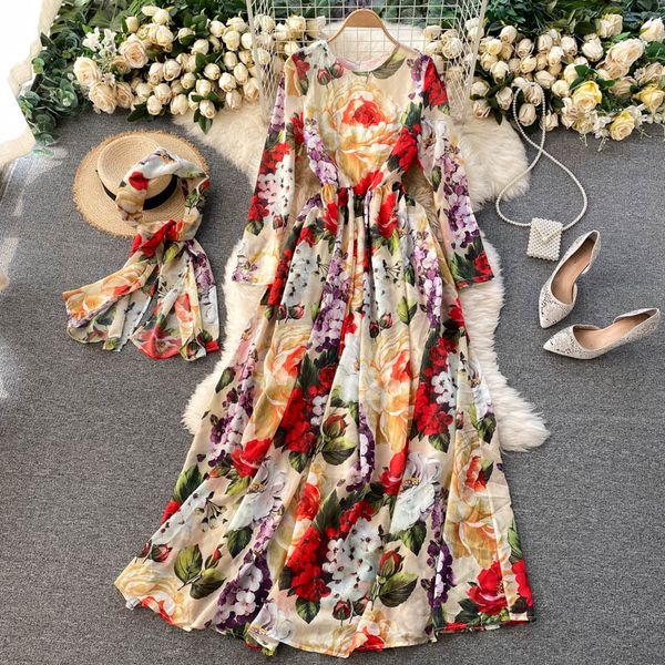 2021 new singiny chiffon print maxi female retro neck the line dressed autumn boho vacation dress long + silk handkerchief 6gxw, Black;gray
2021 new singiny chiffon print maxi female retro neck the line dressed autumn boho vacation dress long + silk handkerchief 6gxw, Black;gray