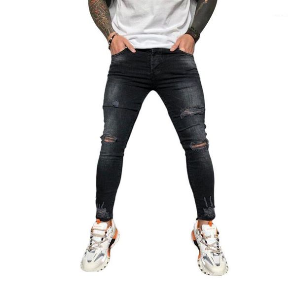2020 men knee ripped skinny jeans streetwear distressed destroyed slim elastic cowboy hip-hop hole joggers denim pants1, Blue
2020 men knee ripped skinny jeans streetwear distressed destroyed slim elastic cowboy hip-hop hole joggers denim pants1, Blue