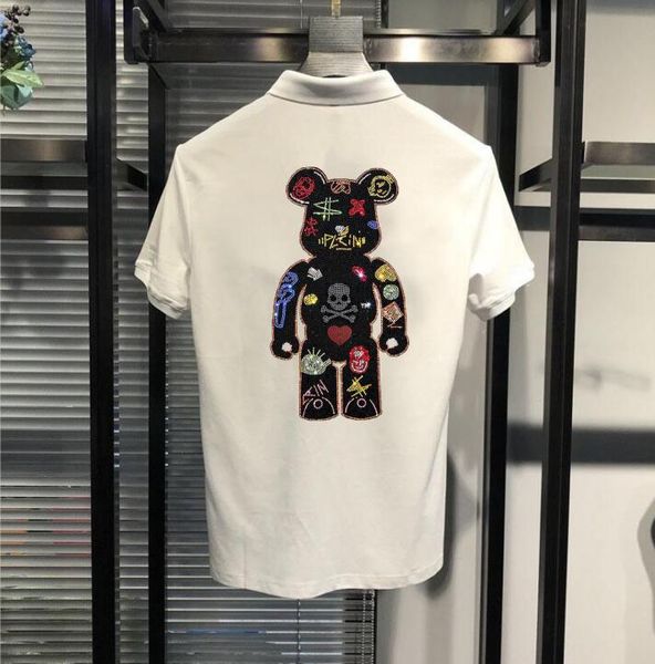 summer new three color short polo shirts sleeve shirts men comfortable rhinestone design shirt, White;black
summer new three color short polo shirts sleeve shirts men comfortable rhinestone design shirt, White;black