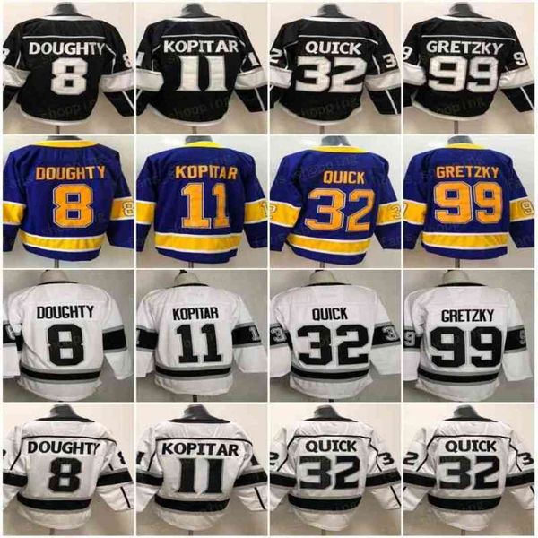 reverse retro ice hockey 8 drew doughty jersey 11 anze kopitar 32 jonathan quick 99 wayne gretzky blank white black purple team color stitch, Black;red
reverse retro ice hockey 8 drew doughty jersey 11 anze kopitar 32 jonathan quick 99 wayne gretzky blank white black purple team color stitch, Black;red