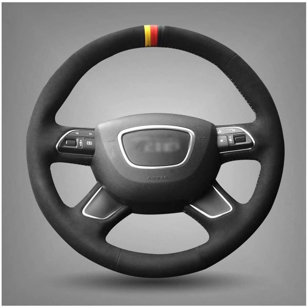 diy hand-stitched cowhide car steering wheel cover fit for audi q7 q3 q5 a4 (b8) a6 (c7) new pattern
diy hand-stitched cowhide car steering wheel cover fit for audi q7 q3 q5 a4 (b8) a6 (c7) new pattern
