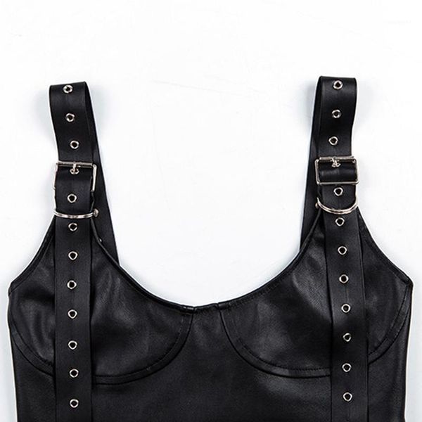 gym clothing womens buckle strappy crop sleeveless bodycon bra vest clubwear comfortable black polyester casual vest1, White;black
gym clothing womens buckle strappy crop sleeveless bodycon bra vest clubwear comfortable black polyester casual vest1, White;black