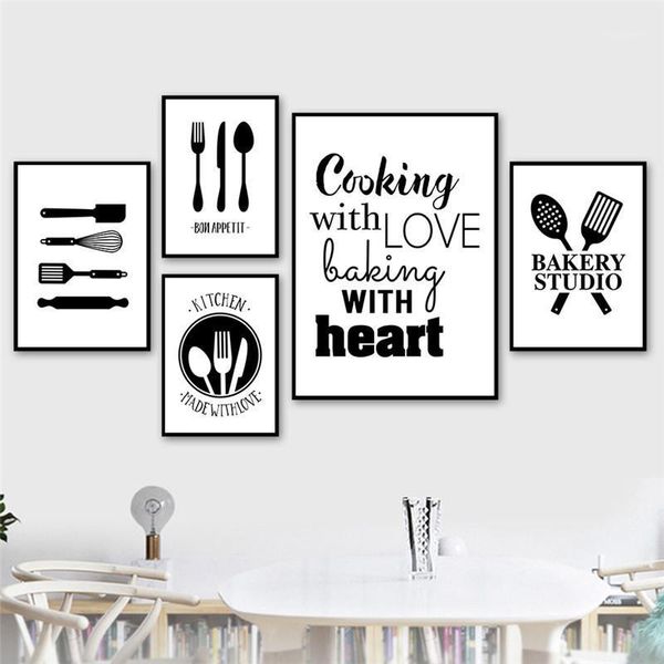 paintings black white cooking with love kitchen quote wall art canvas painting prints posters dining room decoration picture ch1171
paintings black white cooking with love kitchen quote wall art canvas painting prints posters dining room decoration picture ch1171