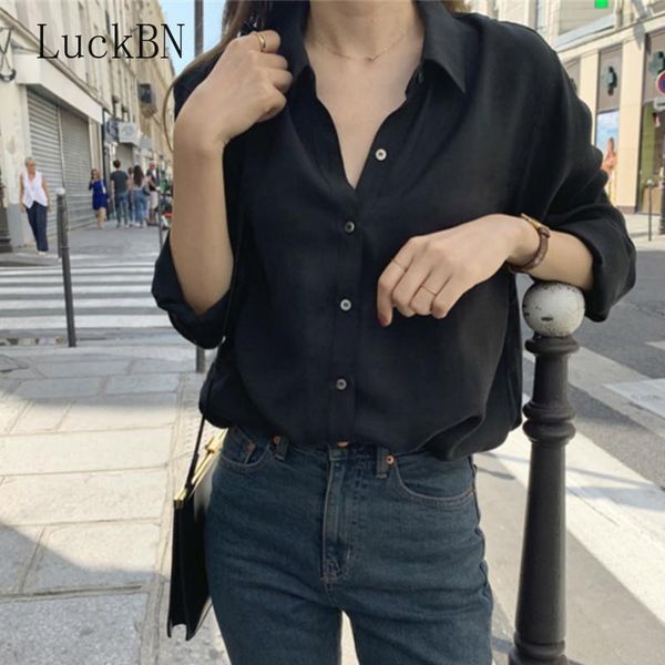 women shirts blouses feminine blouse long sleeve casual white turn-down collar style women loose blouses button black
women shirts blouses feminine blouse long sleeve casual white turn-down collar style women loose blouses button black