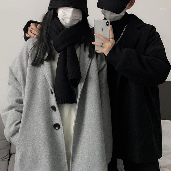 winter plus cotton woolen coat men warm fashiona casual oversized woolen coat men streetwear loose korean style mens1, Black
winter plus cotton woolen coat men warm fashiona casual oversized woolen coat men streetwear loose korean style mens1, Black