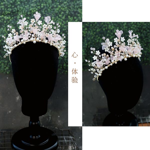 sen fresh super immortal headdress sweet bride series flower princess hair band wedding atmosphere crown performance pgraphy, Silver
sen fresh super immortal headdress sweet bride series flower princess hair band wedding atmosphere crown performance pgraphy, Silver