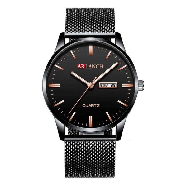 band men's new stainless steel mesh watch week calendar trend waterproof business quartz men's watch, Slivery;brown
band men's new stainless steel mesh watch week calendar trend waterproof business quartz men's watch, Slivery;brown