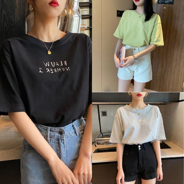 d0iwr short-sleeved loose t-shirt summer 2020 new ins super white half sleeve women's large size t-shirt wafok
d0iwr short-sleeved loose t-shirt summer 2020 new ins super white half sleeve women's large size t-shirt wafok