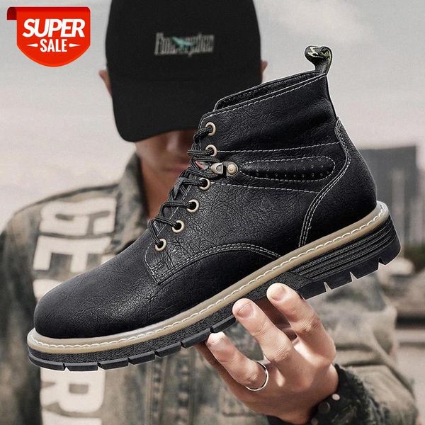 men's street high-boots lace up ankle boots fashion retro plus size motorcycle non-slip wear-resistant outdoor shoes #mw9g
men's street high-boots lace up ankle boots fashion retro plus size motorcycle non-slip wear-resistant outdoor shoes #mw9g