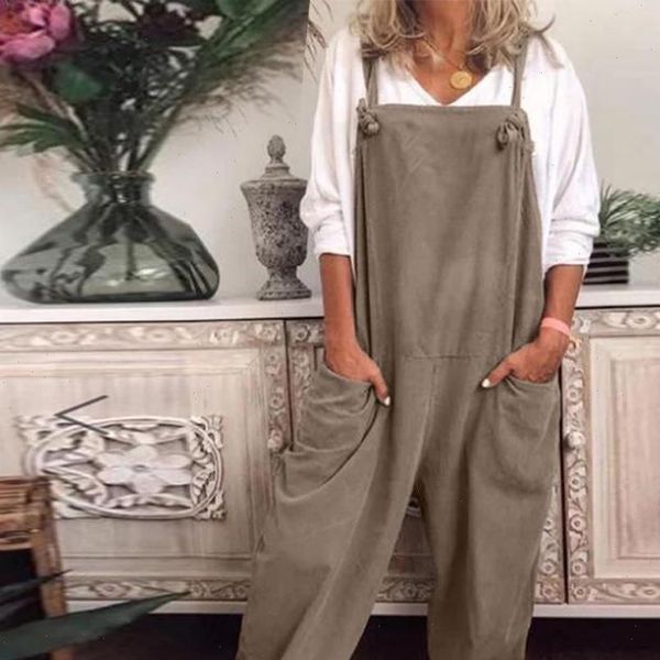 womens cotton and linen jumpsuit plus size casual loose overalls solid color pockets jumpsuit drop shipping, Black;white
womens cotton and linen jumpsuit plus size casual loose overalls solid color pockets jumpsuit drop shipping, Black;white