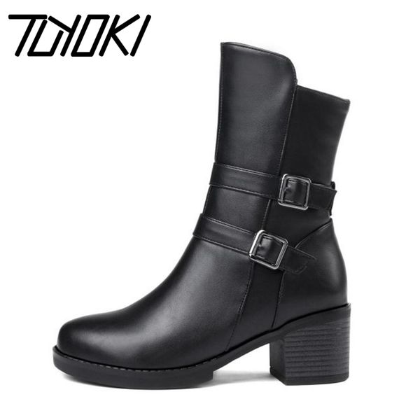 boots tuyoki women mid calf metal buckle casual winter shoes keep warm zipper square heels office footwear size 34-43, Black
boots tuyoki women mid calf metal buckle casual winter shoes keep warm zipper square heels office footwear size 34-43, Black