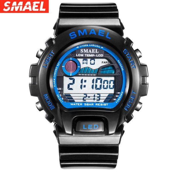 new smer children's watch multi function sports swimming running waterproof timing student's electronic watch, Slivery;brown
new smer children's watch multi function sports swimming running waterproof timing student's electronic watch, Slivery;brown